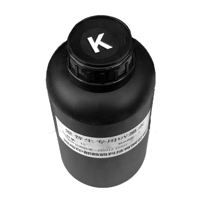 Audley Soft UV DTF Ink – Black (1L)