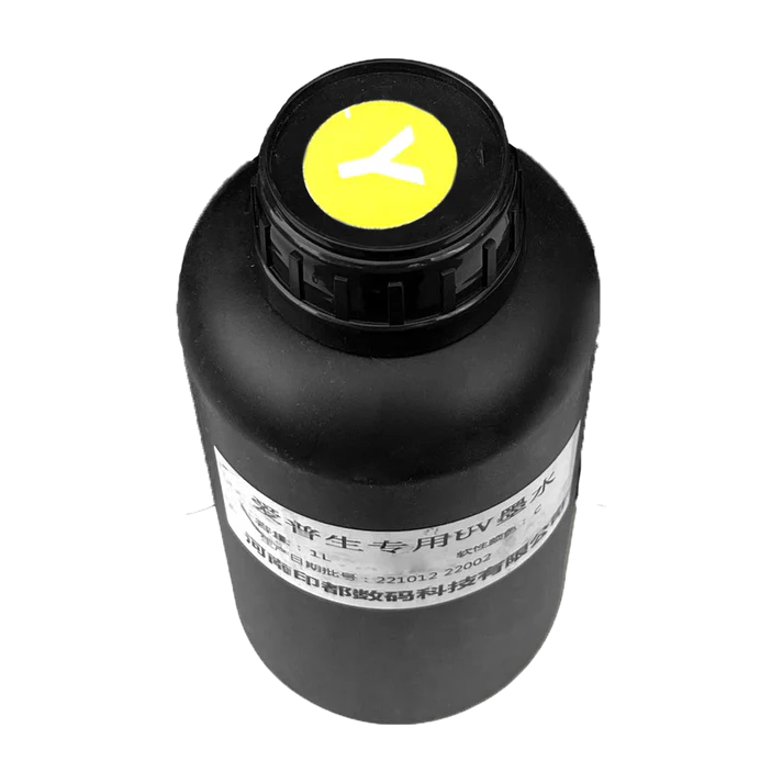 Audley Soft UV DTF Ink – Yellow (1L)