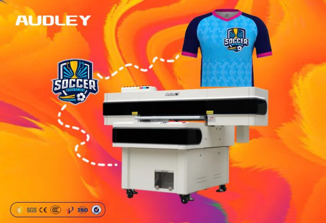 Audley 9060‑3 (Pro) 3D Logo UV Printer – 4‑Head Epson I3200‑U1 Flatbed