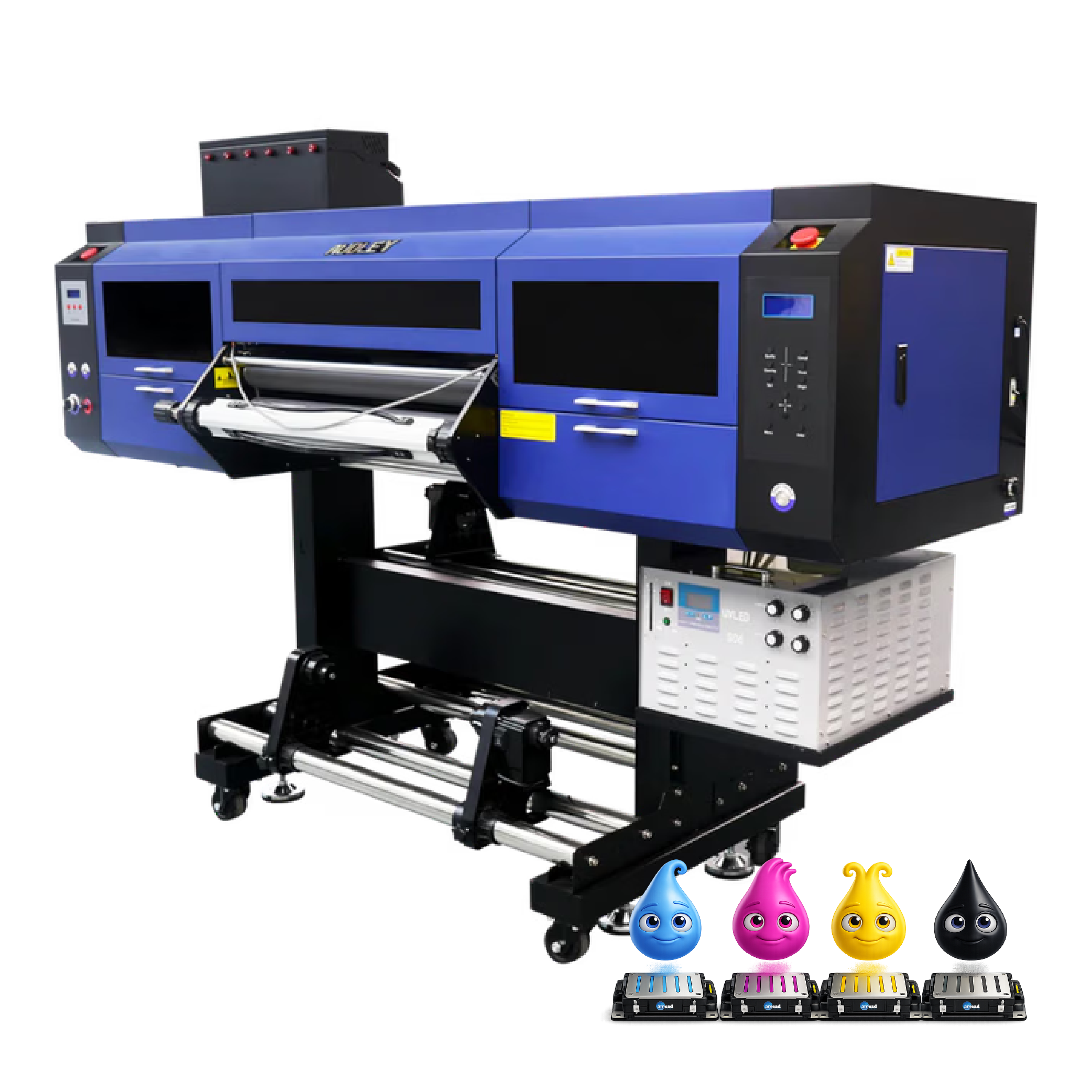 Audley 8073‑3 All‑in‑One UV DTF Printer – 3‑Head Epson I3200‑U1