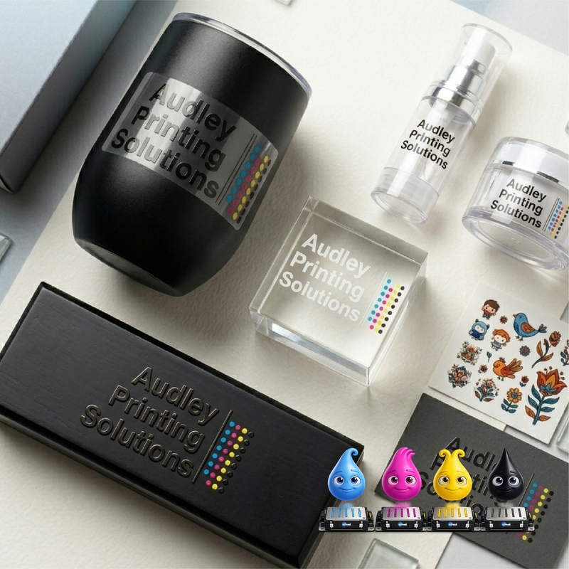 UV DTF printing on soft advertising materials