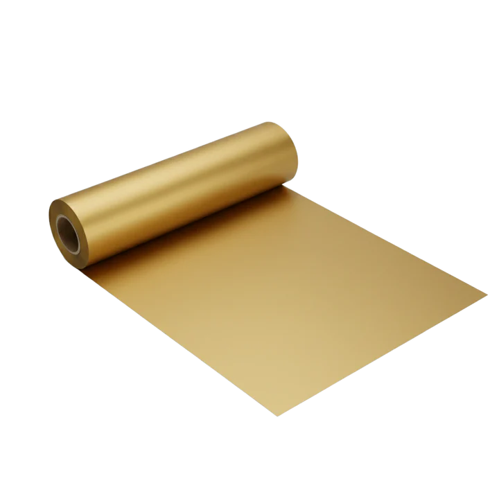 Audley 12.2" (31cm) x 328ft (100m) UV DTF Gold Foil Film – Metallic Finish